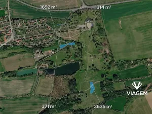 Prodej podílu pozemku, Lidice, 858 m2