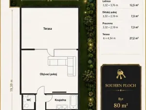 Prodej bytu 4+kk, Boršov nad Vltavou, 80 m2