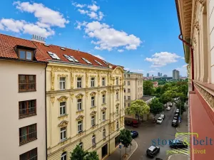 Pronájem bytu 3+kk, Praha - Nové Město, Lublaňská, 90 m2
