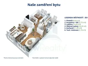 Prodej bytu 2+1, Chotěboř, Hoffmanova, 50 m2