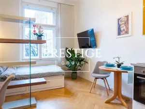 Pronájem bytu 1+kk, Praha - Nusle, náměstí Bratří Synků, 24 m2