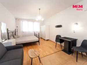 Pronájem bytu 1+kk, Praha - Smíchov, Na Neklance, 31 m2