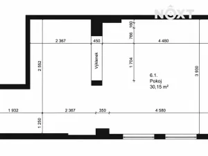 Prodej bytu 1+kk, Praha - Horní Počernice, Mečovská, 30 m2