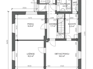 Prodej rodinného domu, Tymákov, 115 m2