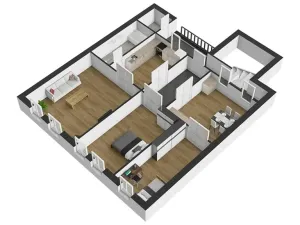 Prodej činžovního domu, Švihov, nám. T. G. Masaryka, 240 m2