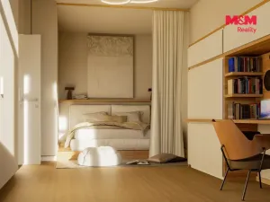 Prodej bytu 2+kk, Praha - Smíchov, Grafická, 42 m2