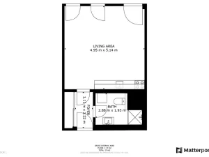 Pronájem bytu 1+kk, Praha - Žižkov, Olšanská, 36 m2