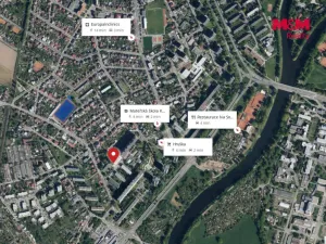 Pronájem bytu 1+kk, Hradec Králové - Pražské Předměstí, Hrubínova, 38 m2