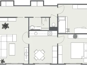 Pronájem bytu 3+1, Most, Jaroslava Vrchlického, 69 m2