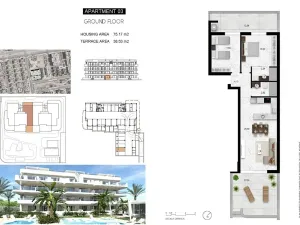 Prodej bytu 3+kk, Orihuela, Španělsko, 77 m2