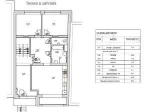 Prodej rodinného domu, Brno, Příkrá, 78 m2