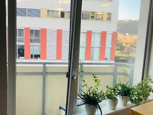 Pronájem bytu 1+kk, Praha - Modřany, Mezi vodami, 37 m2