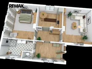 Prodej rodinného domu, Týnec nad Sázavou, 71 m2