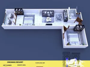 Prodej bytu 3+kk, Hurghada, Egypt, 62 m2