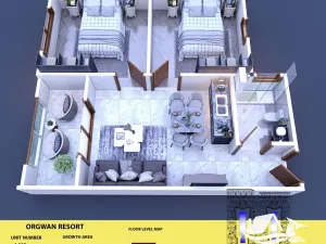 Prodej bytu 3+kk, Hurghada, Egypt, 62 m2