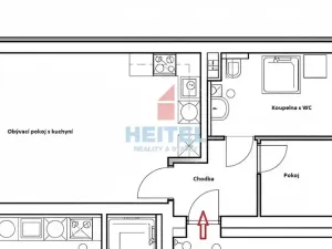 Pronájem bytu 1+1, Olomouc, Rejskova, 41 m2