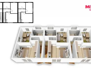 Prodej bytu 3+kk, Říčany - Radošovice, Sedláčkova, 83 m2