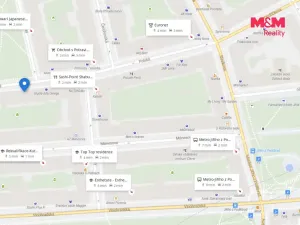 Pronájem bytu 1+kk, Praha - Vinohrady, Polská, 34 m2