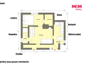 Prodej chaty, Cheb - Podhrad, 35 m2
