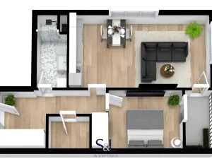Prodej bytu 2+kk, Liberec, Švermova, 60 m2