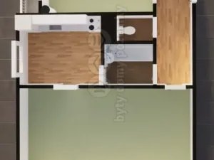 Pronájem bytu 2+1, Desná, Krkonošská, 54 m2