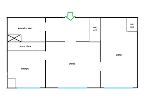 Prodej bytu 2+1, Ostrava, Horymírova, 43 m2