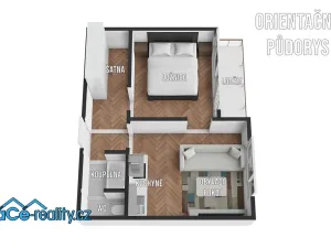 Prodej bytu 1+1, Kostelec nad Orlicí, U Váhy, 37 m2