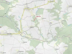 Dražba lesa, Břežany, 1701 m2