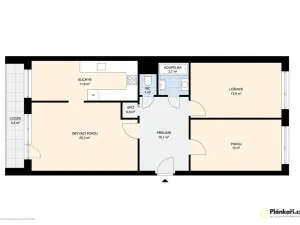 Prodej bytu 3+1, Kralupy nad Vltavou, sídl. U Cukrovaru, 73 m2