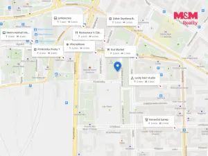 Pronájem bytu 2+1, Praha - Holešovice, U městských domů, 44 m2