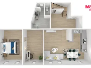 Prodej bytu 5+kk, Praha - Libeň, Na Rokytce, 164 m2