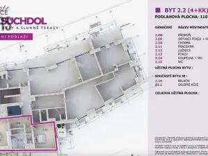 Prodej bytu 4+kk, Praha - Suchdol, U hotelu, 114 m2
