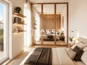 Pronájem bytu 2+kk, Praha - Smíchov, Grafická, 42 m2