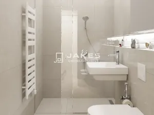 Pronájem bytu 2+kk, Praha - Smíchov, Grafická, 42 m2