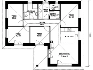 Prodej rodinného domu, Slaný, Lacinova, 91 m2