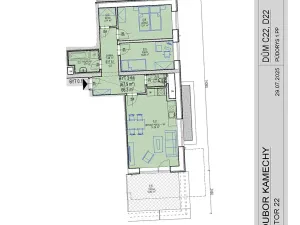 Prodej bytu 3+kk, Brno, Chvalovka, 81 m2