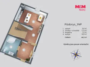 Prodej rodinného domu, Trmice, U Mlýnského potoka, 160 m2