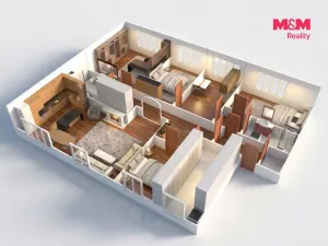 Prodej atypického bytu, Praha, Nuselská, 171 m2