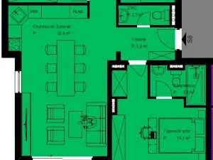 Prodej bytu 4+kk, Zadar, Chorvatsko, 95 m2