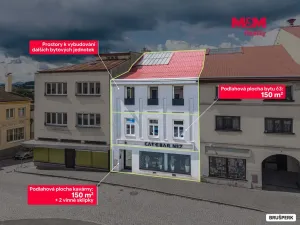 Prodej restaurace, Brušperk, náměstí J. A. Komenského, 350 m2
