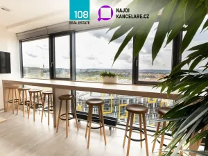 Pronájem kanceláře, Praha - Libeň, Českomoravská, 1116 m2