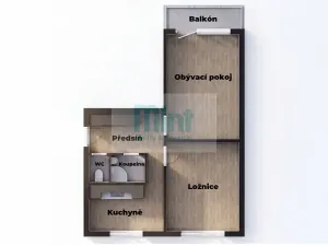 Prodej bytu 2+1, Ostrava, Jižní, 51 m2