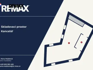 Pronájem skladu, Praha - Velká Chuchle, náměstí Chuchelských bojovníků, 85 m2