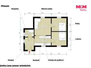 Prodej rodinného domu, Dešenice - Žiznětice, 100 m2