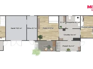 Prodej chalupy, Býchory, 98 m2