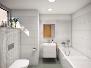 Pronájem bytu 2+kk, Brno, Příční, 46 m2
