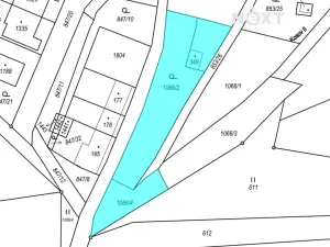 Prodej pozemku pro bydlení, Zlín, 1105 m2