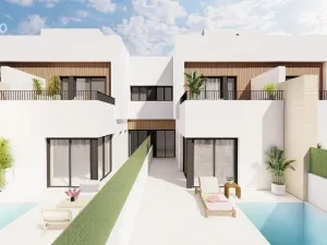 Prodej rodinného domu, Santiago de la Ribera, Murcia, Španělsko, 104 m2