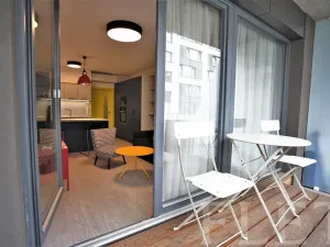 Pronájem bytu 1+kk, Praha - Karlín, Sokolovská, 31 m2