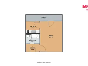 Prodej bytu 1+1, Karviná - Hranice, Bratr. Veverkových, 26 m2